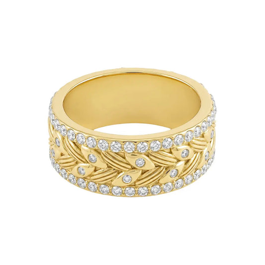 Maquenze 18K Gold-Plated Ring