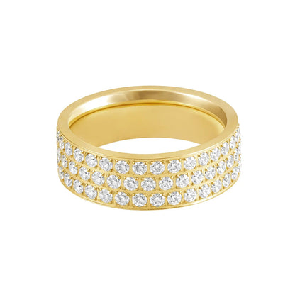 Monaco 18K Gold-Plated Ring