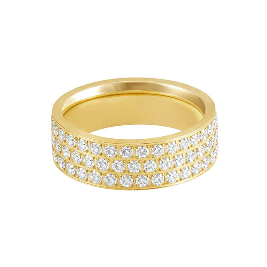 Monaco 18K Gold-Plated Ring