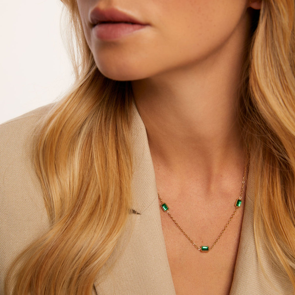 Esmera 18K Gold-Plated Necklace