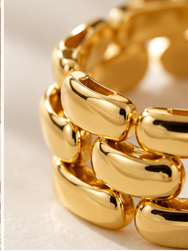 Aurelia Chain Ring